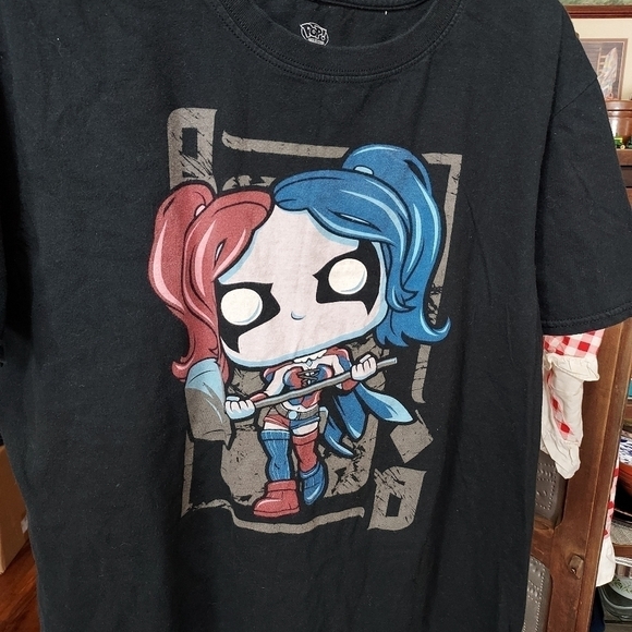 Pop s/s tshirt Harley Quinn  100% cotton - Picture 1 of 5